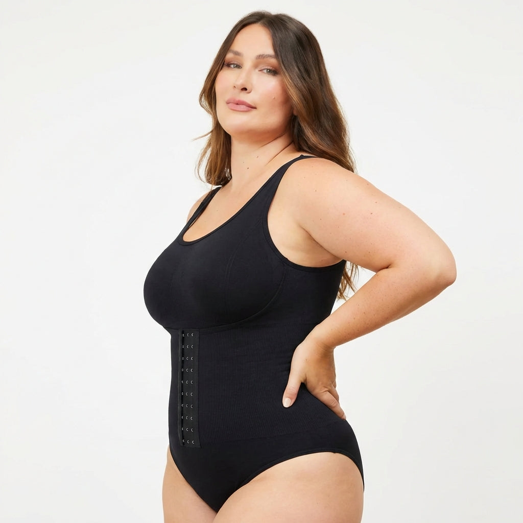 🔥 Midsection Support Bodysuit – Sculpt Your Silhouette ✨