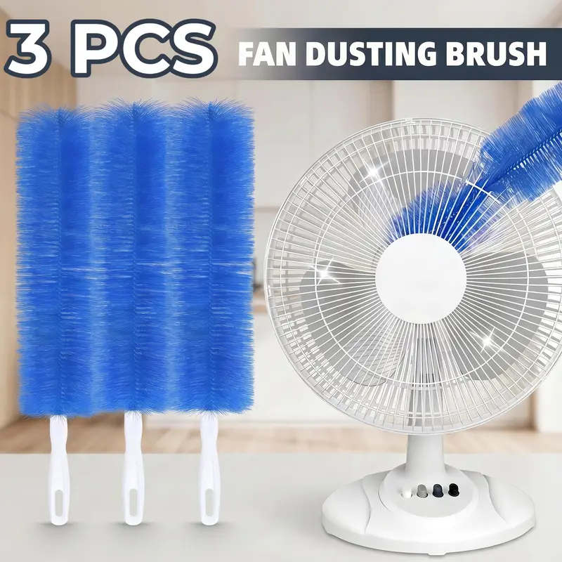 Fan cleaning brush, dust removal brush