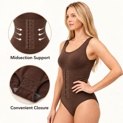 🔥 Midsection Support Bodysuit – Sculpt Your Silhouette ✨