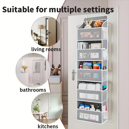 Door Hanging Storage Rack - 5+5 Pockets