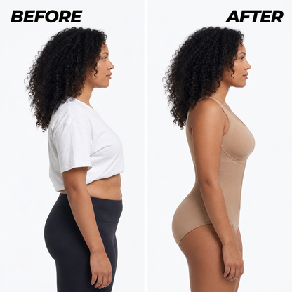 🔥 Midsection Support Bodysuit – Sculpt Your Silhouette ✨